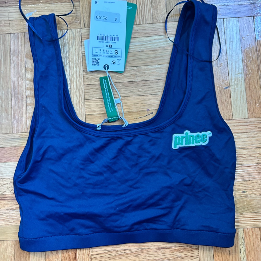Prince x Zara Navy Sports Bra